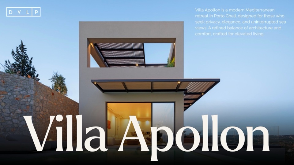 Villa Apollon property presentation brochure